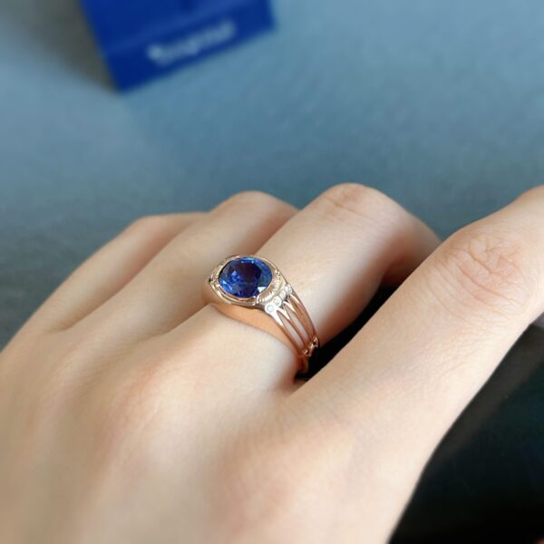 The Same Lab Grown Sapphire Ring From The Game Love and Deep Space - Image 9