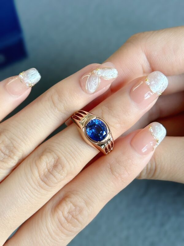 The Same Lab Grown Sapphire Ring From The Game Love and Deep Space - Image 6